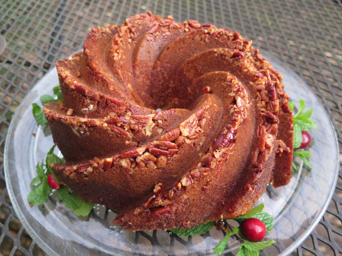 Pecan Rum Cake with a Satsuma Variation | beyondgumbo